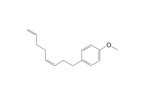 Benzene, 1-methoxy-4-(3,7-octadienyl)-, (E)-