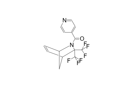 2-isonicotinoyl-3,3-bis(trifluoromethyl)-2-azabicyclo[2.2.1]hept-5-ene