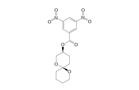 (3S,6S) and (3R,6R)-3-(3,5-dinitrobenzoyloxy)-1,7-dioxaspiro[5.5]undecane