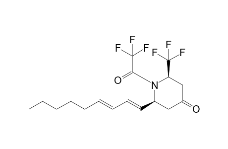 (2S,6R)-2-[(1E,3E)-nona-1,3-dienyl]-1-(2,2,2-trifluoroacetyl)-6-(trifluoromethyl)-4-piperidone