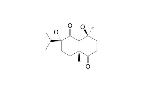 4-BETA,7-ALPHA-DIHYDROXYEUDESMANE-1,6-DIONE