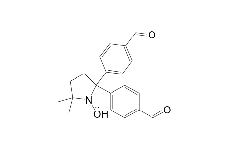 2,2-Bis(4-formylphenyl)-5,5-dimethylpyrrolidin-1-yloxyl radical