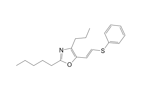 2-Pentyl-5-[2-(phenylthio)vinyl]-4-propyl-1,3-oxazole