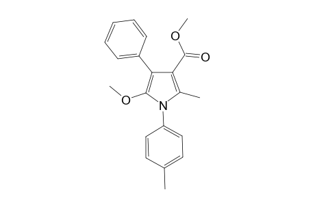 Methyl 4-phenyl-2-methyl-5-methoxy-N-(p-tolyl)pyrrolin-3-carboxylate