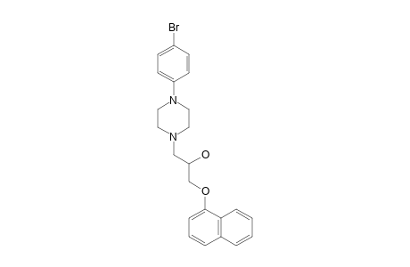 1-[4-(4-bromophenyl)piperazin-1-yl]-3-naphthalen-1-yloxypropan-2-ol