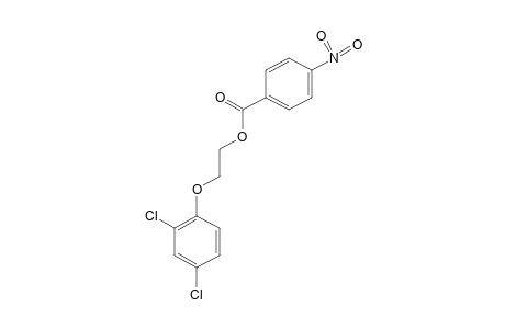 2-(2,4-DICHLOROPHENOXY)ETHANOL, p-NITROBENZOATE