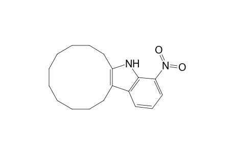 5H-Cyclododec[b]indole, 6,7,8,9,10,11,12,13,14,15-decahydro-4-nitro-