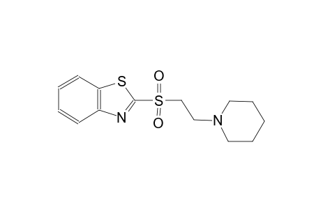 2-{[2-(1-piperidinyl)ethyl]sulfonyl}-1,3-benzothiazole