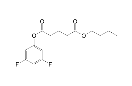 Glutaric acid, butyl 3,5-difluorophenyl ester