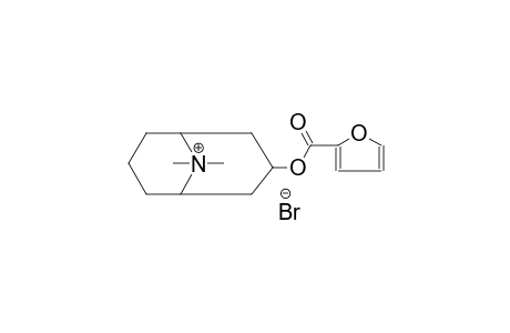 9-azoniabicyclo[3.3.1]nonane, 3-[(2-furanylcarbonyl)oxy]-9,9-dimethyl-, bromide