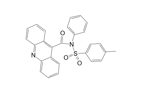 N-(9-Acridinylcarbonyl)-4-methyl-N-phenylbenzenesulfonamide