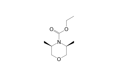 TRANS-N-ETHOXYCARBONYL-3,5-DIMETHYL-MORPHOLINE