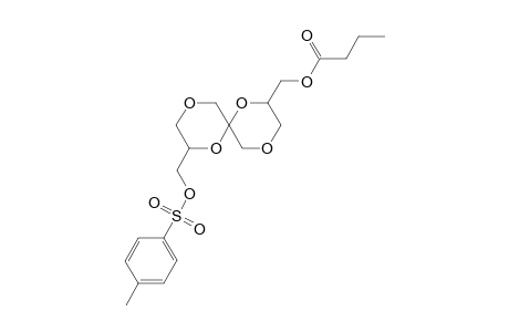 (E,E)-(+-)-8-Butyryloxymethyl-2-toxyloxymethyl-1,4,7,10-tetraoxaspiro[5.5]undecane