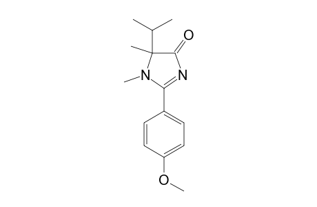 2-(4-methoxyphenyl)-1,5-dimethyl-5-propan-2-ylimidazol-4-one