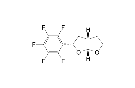 (2S*,3aS*,6aR*)-2-(Pentafluorophenyl)perhydrofuro[2,3-b]furan