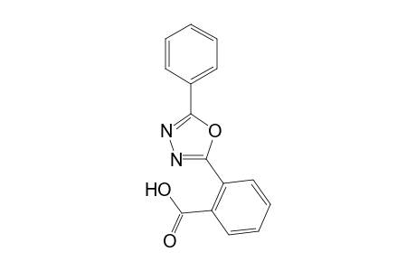 Benzoic acid, 2-(5-phenyl-1,3,4-oxadiazol-2-yl)-