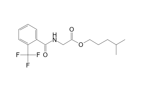 Glycine, N-(2-trifluoromethylbenzoyl)-, isohexyl ester