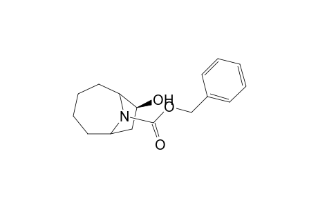N-(Benzyloxycarbonyl)-7.beta.-hydroxy-9-azabicyclo[4.2.1]nonane