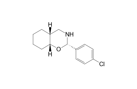(2S,4aR,8aR)-2-(4-chlorophenyl)octahydro-2H-benzo[e][1,3]oxazine