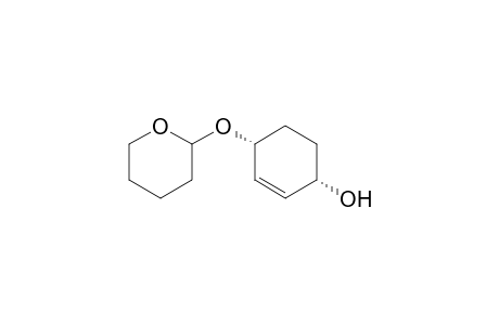 (1S,4R)-4-(2-oxanyloxy)-1-cyclohex-2-enol