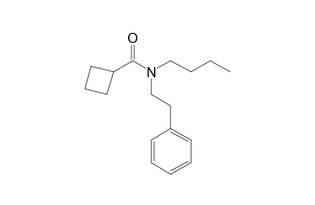 Cyclobutanecarboxamide, N-(2-phenylethyl)-N-butyl-