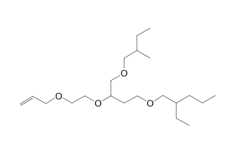 12-Ethyl-8-(4'-methyl-2'-oxa-1'-hexyl)-4,7,10-trioxa-1-hexadecene