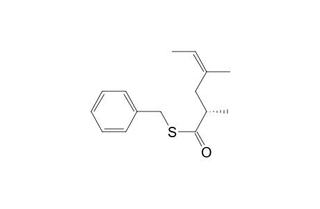 S-Benzyl (2S)-2,4-dimethylhex-4-enethioate