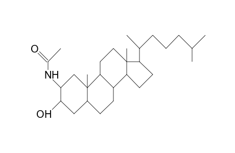 2b-Acetamido-3a-cholestanol