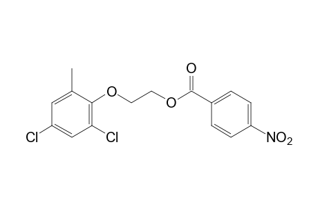 2-(4,6-dichloro-o-tolyloxy)ethanol, p-nitrobenzoate