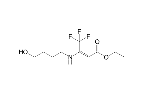 Ethyl 4,4,4-trifluoro-3-[(4'-hydroxybutyl)amino]-but-2-enoate