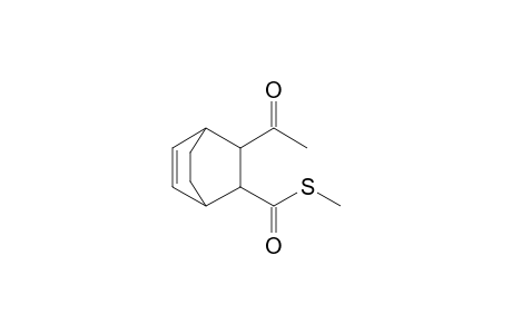 Methyl (2-endo/exo-acetyl)bicyclo[2.2.2]oct-5-ene-3-exo/endo-thiocarboxylate