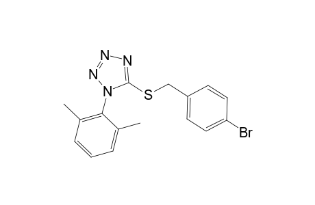 4-Bromobenzyl 1-(2,6-dimethylphenyl)-1H-tetraazol-5-yl sulfide