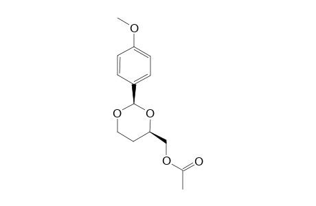 (S,S)-4-(Acetoxymethyl)-2(4-metoxy-phenyl)-1,3-dioxane