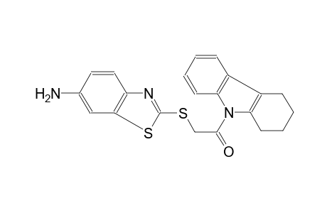 6-benzothiazolamine, 2-[[2-oxo-2-(1,2,3,4-tetrahydro-9H-carbazol-9-yl)ethyl]thio]-
