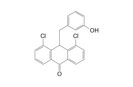 4,5-Dichloro-10-(3-hydroxybenzyl)-10H-anthracen-9-one