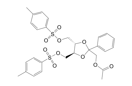 (S,S)-2-(Acetyloxymethyl)-2-phenyl-4,5-bis(p-toluenesulfonyloxymethyl)-1,3-dioxolane