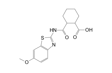 2-{[(6-methoxy-1,3-benzothiazol-2-yl)amino]carbonyl}cyclohexanecarboxylic acid