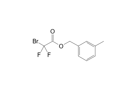 (3-methylphenyl)methyl 2-bromanyl-2,2-bis(fluoranyl)ethanoate