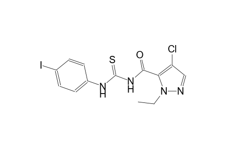 N-[(4-chloro-1-ethyl-1H-pyrazol-5-yl)carbonyl]-N'-(4-iodophenyl)thiourea