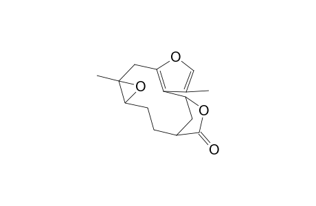 4,7-Methanofuro[3,2-c]oxireno[f]oxacycloundecin-5(2H)-one, 1a,3,4,7,11,11a-hexahydro-8,11a-dimethyl-, [1aR-(1aR*,4S*,7R*,11aS*)]-
