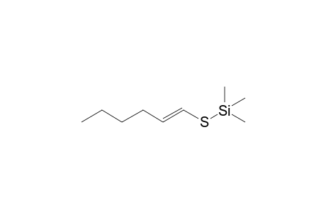 Trimethyl(1-hexenylthio)silane