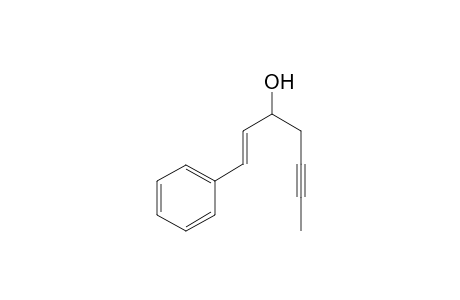 (E)-1-phenylhept-1-en-5-yn-3-ol