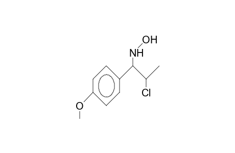 (+)-N-(2-Chloro-1-P-methoxy-phenylpropyl)-hydroxylamine
