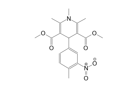 3,5-pyridinedicarboxylic acid, 1,4-dihydro-1,2,6-trimethyl-4-(4-methyl-3-nitrophenyl)-, dimethyl ester