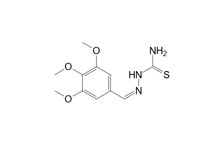 (Z)-2-(3,4,5-trimethoxybenzylidene)hydrazide-1-carbothioamide