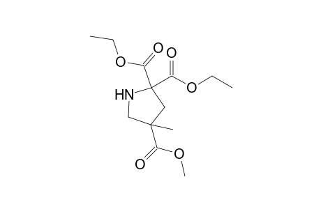 2,2-bis(Ethoxycarbonyl)-4-(methoxycarbonyl)-4-methylpyrrolidine