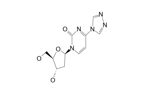 1-[(2R,4S,5R)-4-hydroxy-5-methylol-tetrahydrofuran-2-yl]-4-(1,2,4-triazol-4-yl)pyrimidin-2-one
