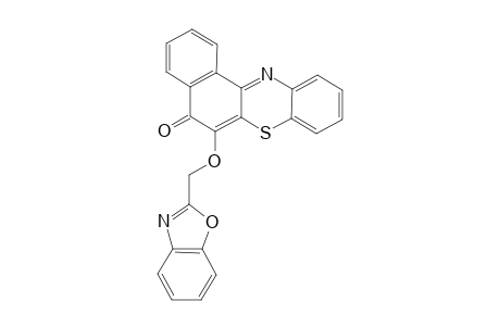 6-(Benzo[d]oxazol-2-ylmethoxy)-5H-benzo[a]phenothiazin-5-one