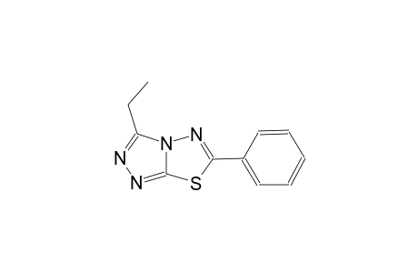 3-Ethyl-6-phenyl[1,2,4]triazolo[3,4-b][1,3,4]thiadiazole