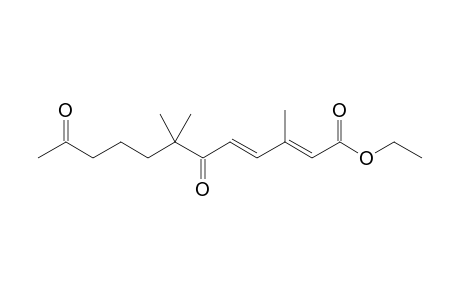 (E,E)-6,11-Dioxo-3,7,7-trimethy1-2,4-dodecadienicacid-ethylester